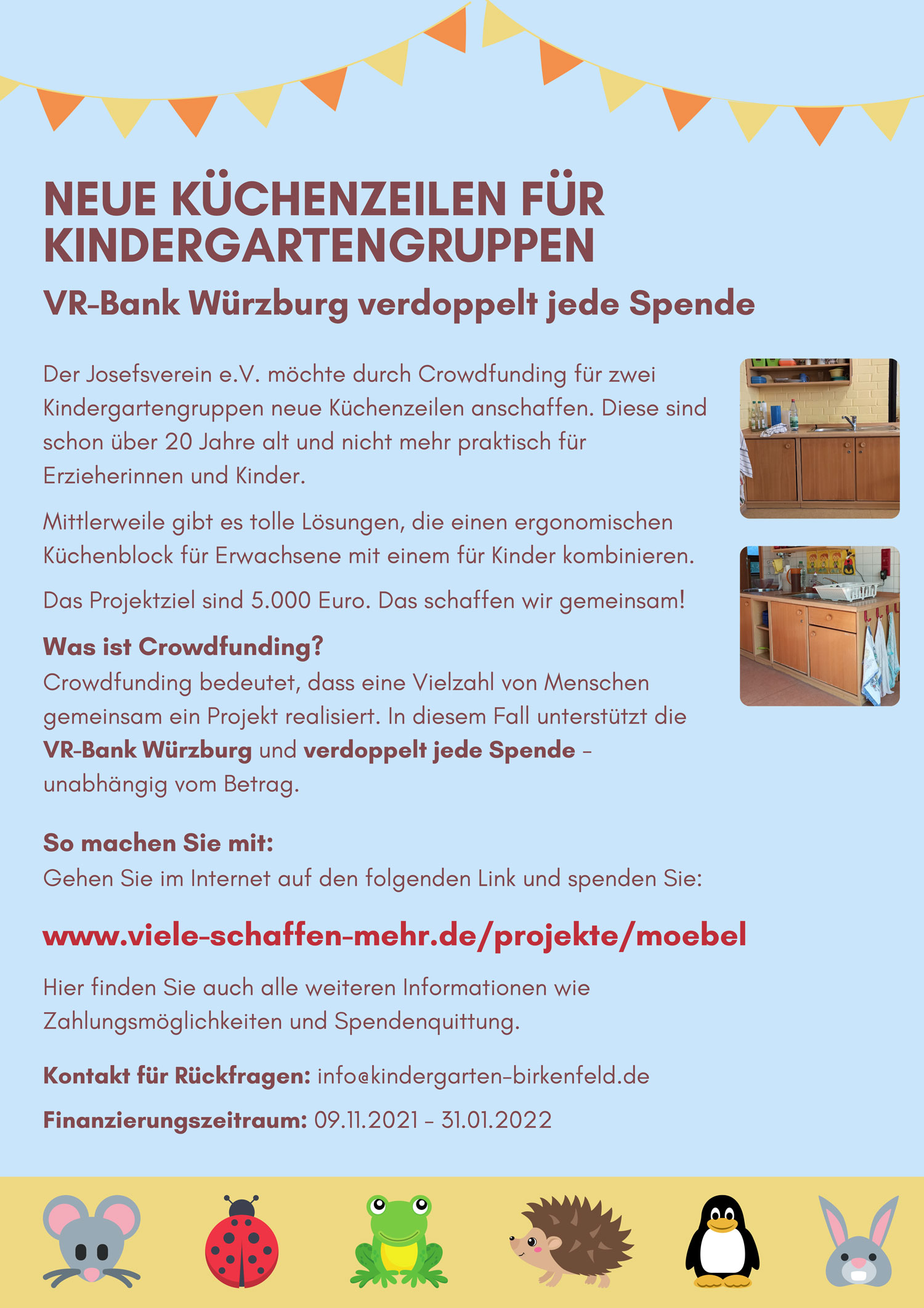 Crowdfunding Kiga Amtsblatt